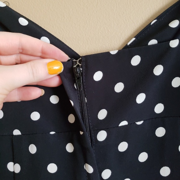 VINTAGE POLKA DOT MIDI DRESS - Picture 4 of 5